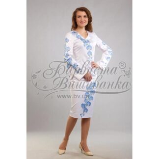 Заготовка жіночого плаття для вишивання нитками або бісером ПЛ-085 фото