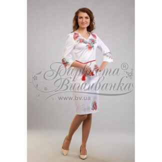 Заготовка жіночого плаття для вишивання нитками або бісером ПЛ-086 фото