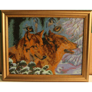 Оформлення вишивок  Багетної майстерні Золоте Руно. Робота 17