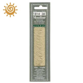 Нитки муліне 1814 Mouline Madeira, св. боброво-сірий