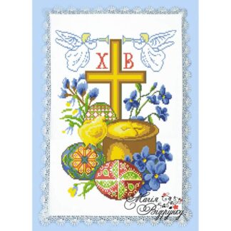 Заготовка для вишивання пасхального рушника РП-021