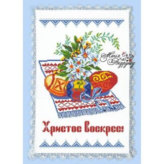 Заготовка для вишивання пасхального рушника РП-024