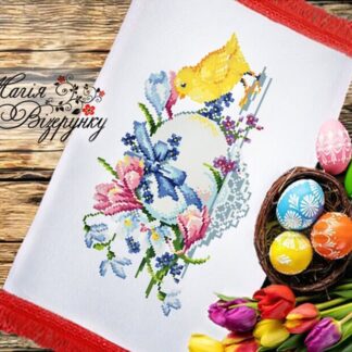 Заготовка для вишивання пасхального рушника РП-045