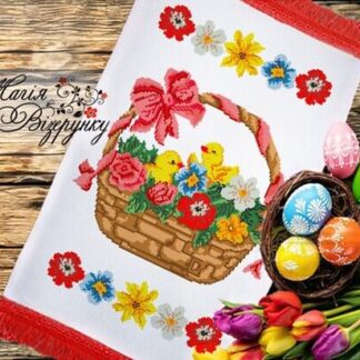 Заготовка для вишивання пасхального рушника РП-046