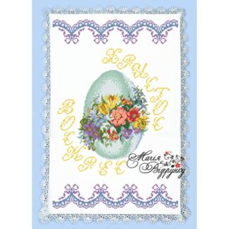 Заготовка для вишивання пасхального рушника РС-009