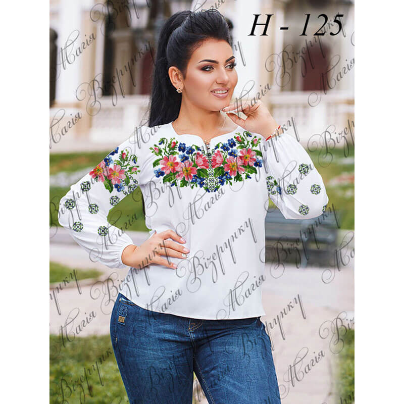 Заготовка жіночої блузи для вишивання Н-125