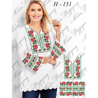 Заготовка жіночої блузи для вишивання Н-151