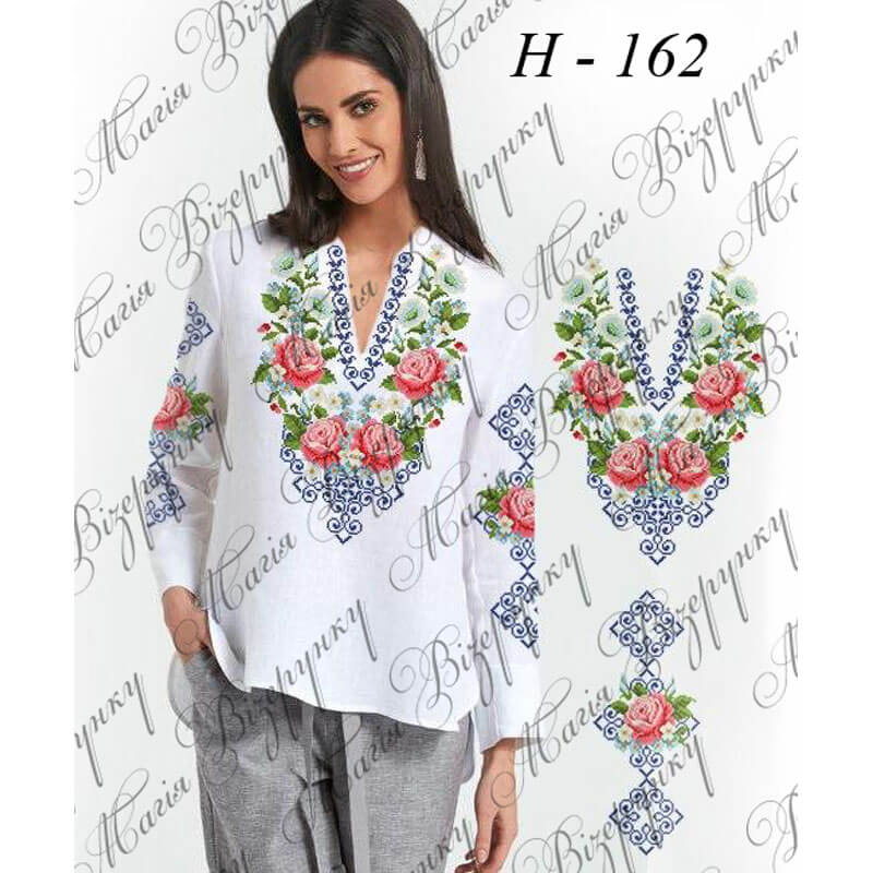 Заготовка жіночої блузи для вишивання Н-162
