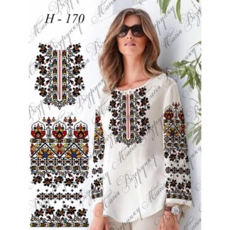Заготовка жіночої блузи для вишивання Н-170