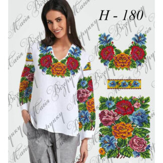 Заготовка жіночої блузи для вишивання Н-180