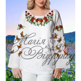 Заготовка жіночої блузи для вишивання Н-204