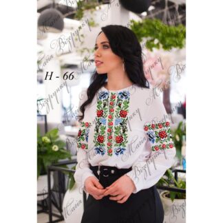 Заготовка жіночої блузи для вишивання Н-66
