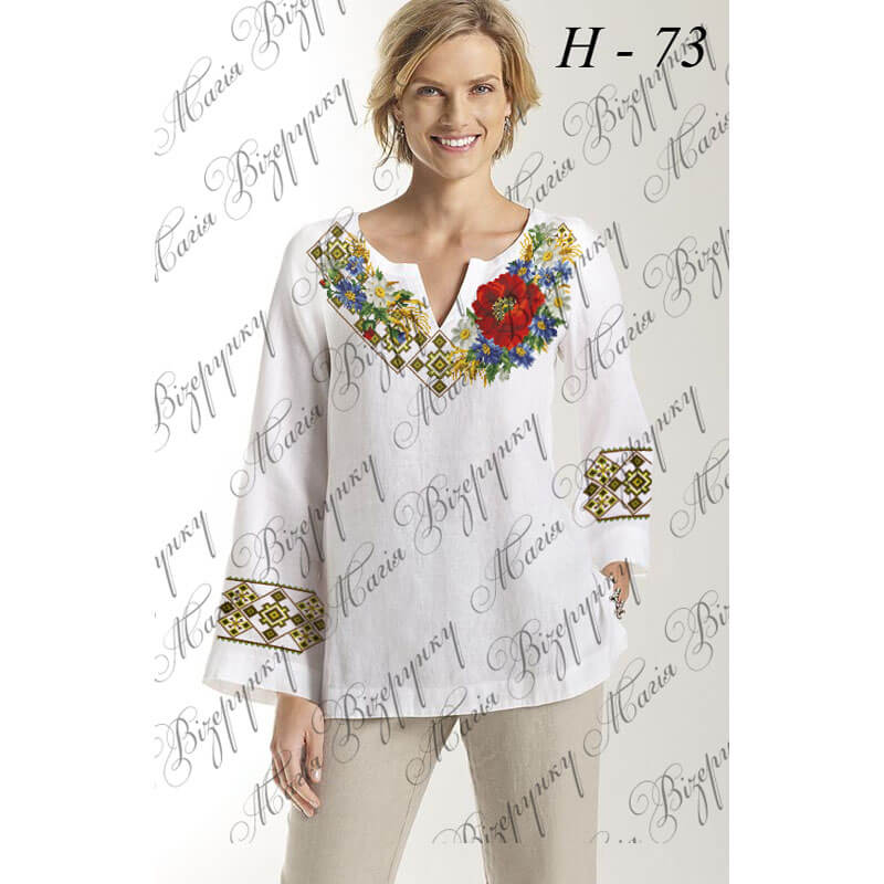 Заготовка жіночої блузи для вишивання Н-73