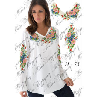 Заготовка жіночої блузи для вишивання Н-75