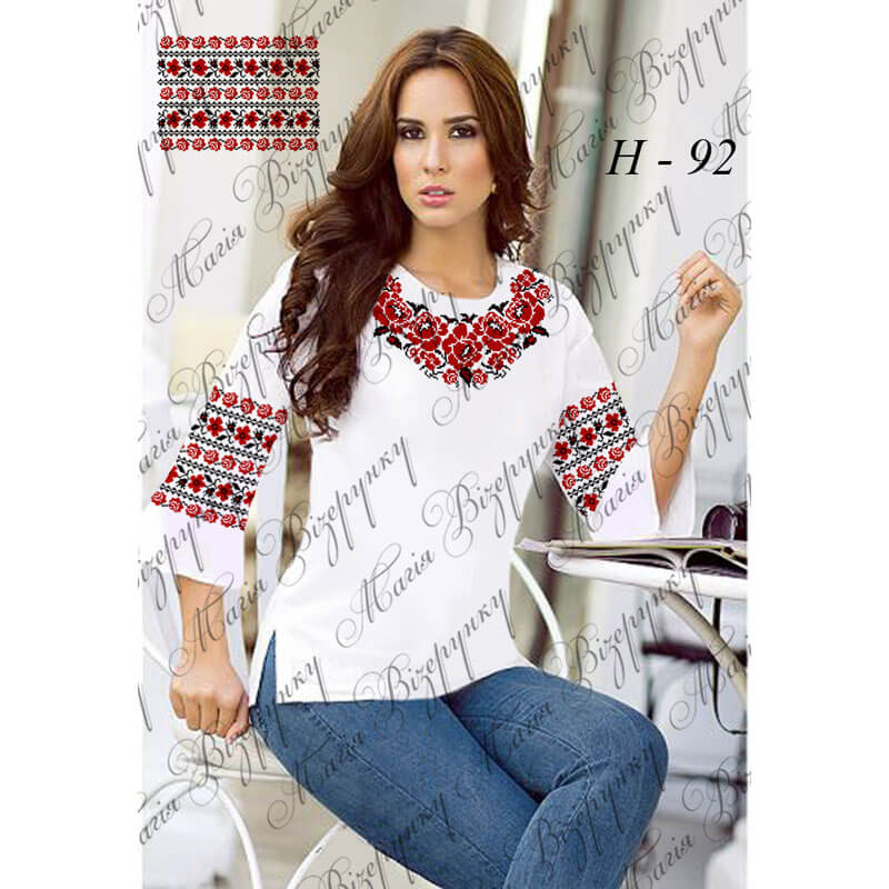 Заготовка жіночої блузи для вишивання Н-92