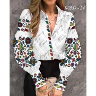 Заготовка жіночої вишиванки Бохо-24