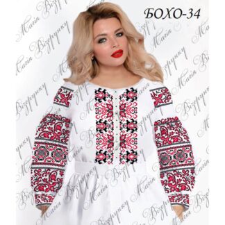 Заготовка жіночої вишиванки Бохо-34