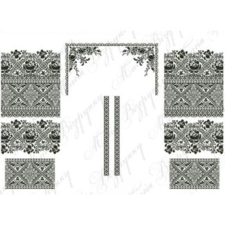 Заготовка жіночої вишиванки старовинна СТд-2