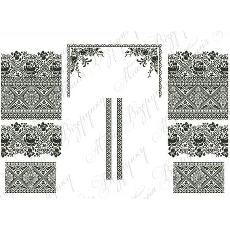 Заготовка жіночої вишиванки старовинна СТд-2