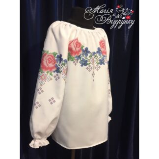 Заготовка дитячої блузи для вишивки Д-16 схема