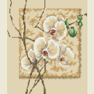 Алмазна мозаїка 30х40 Орхідея ST404