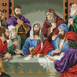 Набір алмазної мозаїки 40х70 Ікона Таємна вечеря SS801