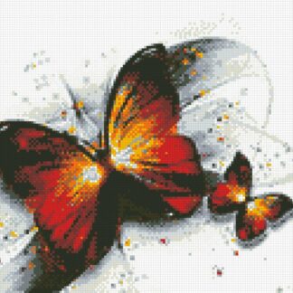 Набір алмазної мозаїки 30х40 Політ метелика АМС-112