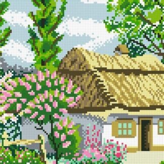 Набір алмазної мозаїки 25х35 Весна АМП-126