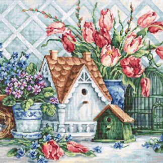 Набір для вишивання хрестиком B2395 Чудовий маленький куточок (B2395)