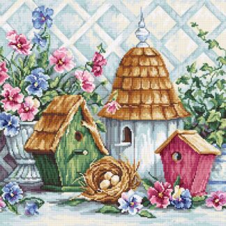Набір для вишивання хрестиком B2396 Гніздечко в саду (B2396)