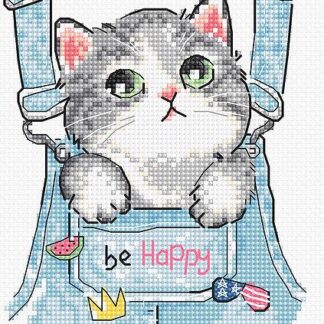 Набір для вишивання хрестиком Leti 8042 Будь щасливий (L8042)