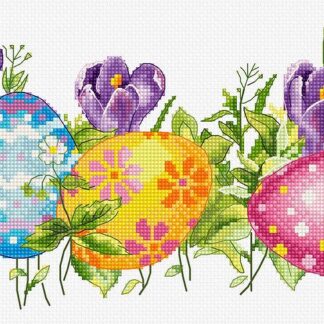 Набір для вишивання хрестиком B7016 Крокуси (10352822)