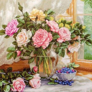 Набір для вишивання хрестиком B588 Натюрморт с лохиною (B588)