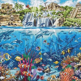 Набір для вишивання хрестиком Leti 8036 Піратський острів (L8036)