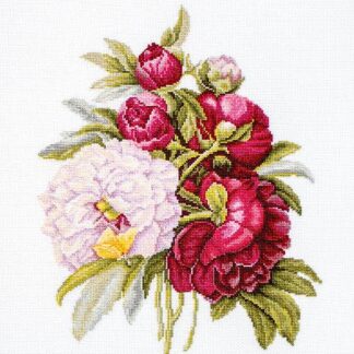 Набір для вишивання хрестиком B2354 Букет півонії (B2354)
