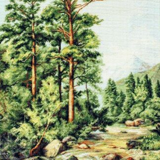 Набір для вишивання хрестиком B522 Гірська річка (B522)