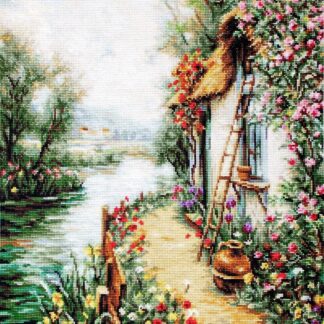 Набір для вишивання хрестиком B581 Вздовж річки (B581)