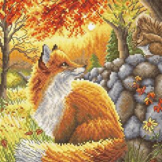 Набір для вишивання хрестиком Друг для маленької лисиці (L8061)