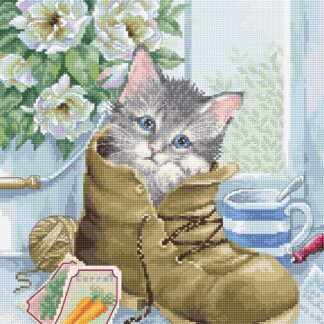 Набір для вишивання хрестиком B2391 Миле кошеня (B2391)