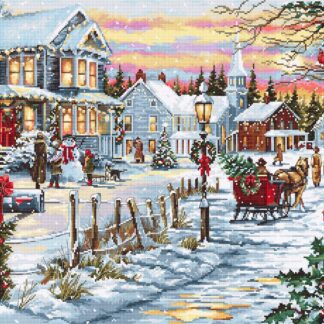 Набір для вишивання хрестиком B595 Напередодні Різдва (B595)