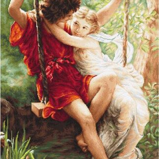 Набір для вишивання хрестиком B415 Весна закоханих (9258355)