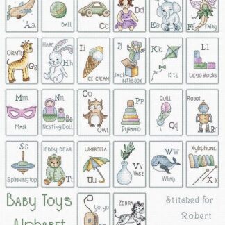 Набір для вишивання хрестиком Іграшки дитячі Алфавіт (L8063)