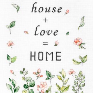 Набір для вишивання хрестиком B1162 Листя та квіти (9267388)