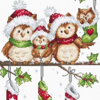 Набір для вишивання хрестиком Сови (B1186)