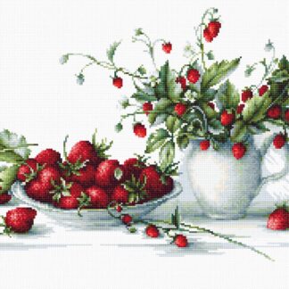 Набір для вишивання хрестиком Полуниця (B2277)