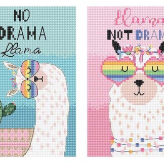 Набір для вишивання хрестиком Leti 8044 Лама без драми (11439773)