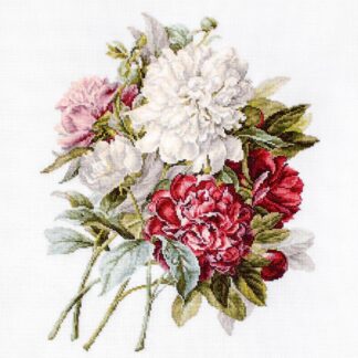 Набір для вишивання хрестиком Півонії (B2355)