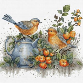 Набір для вишивання хрестиком Спів птахів (BU5031)