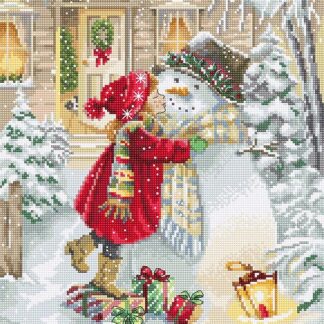 Набір для вишивання хрестиком Leti 8057 Час зимових ігор (11321674)