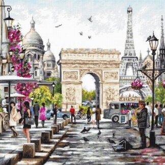 Hабір для вишивання хрестиком B2382 Париж (B2382)